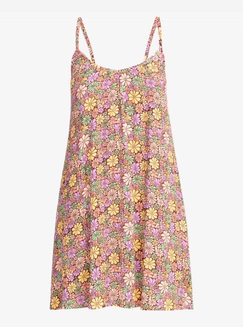 Roxy Spring Adventure Printed Dress | 58079-URJN