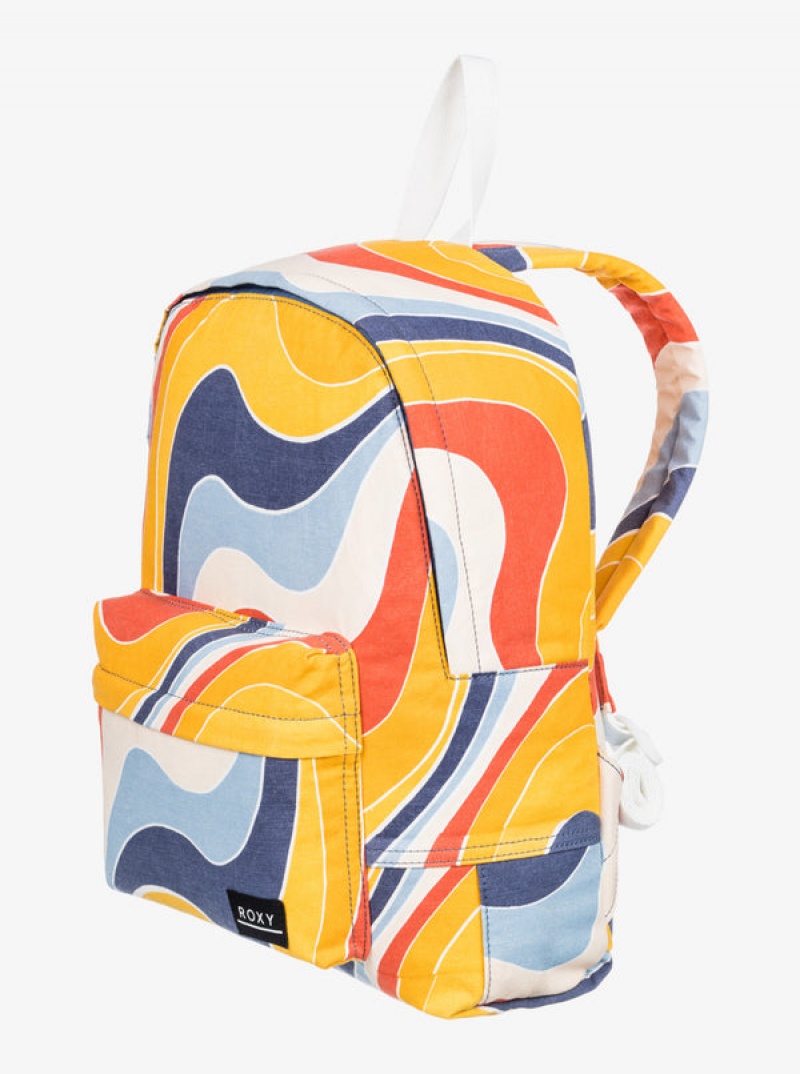 Roxy Sugar Baby Canvas 16L Small Backpacks | 96125-QLAC