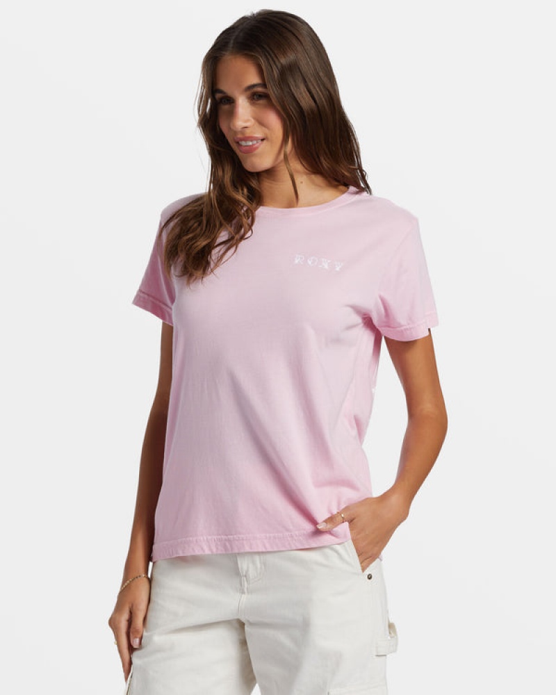 Roxy Sunny Days Boyfriend T-shirts | 04761-TMIN