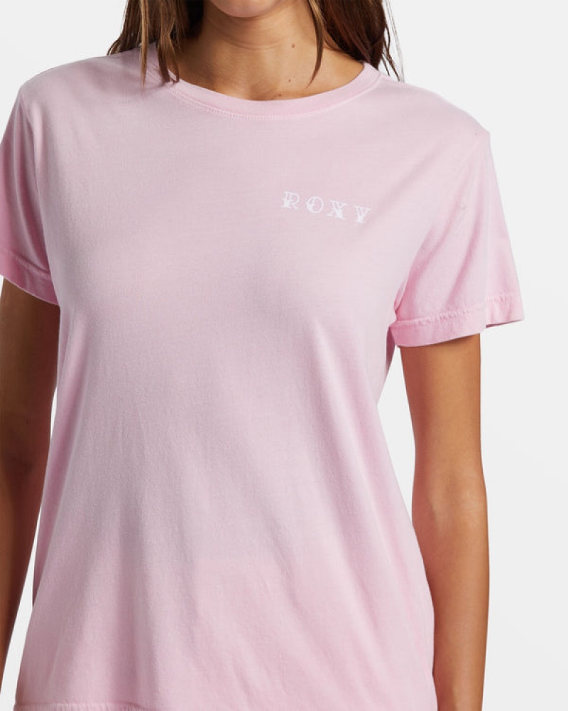 Roxy Sunny Days Boyfriend T-shirts | 04761-TMIN