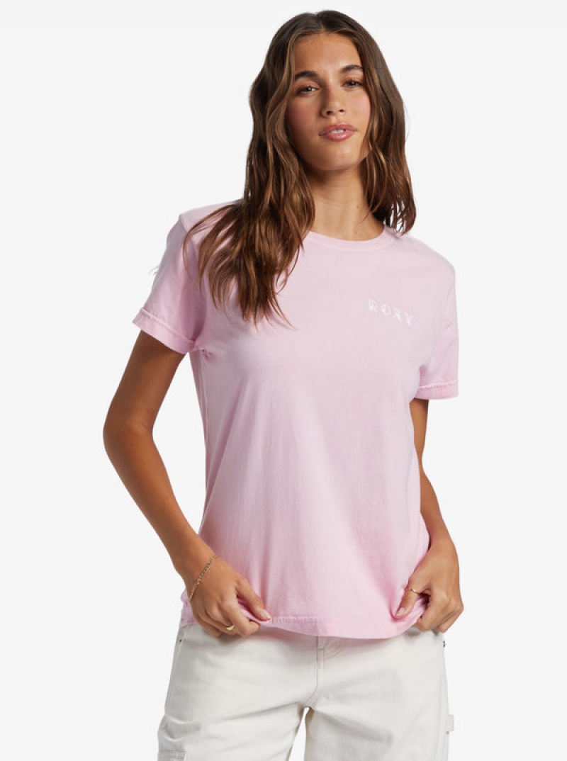 Roxy Sunny Days Boyfriend T-shirts | 04761-TMIN