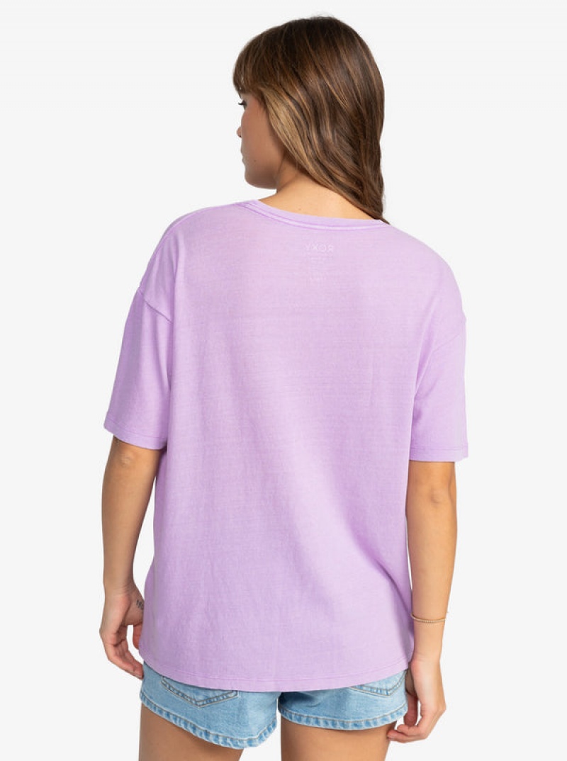 Roxy Sunny Days Oversized T-shirts | 15789-USON