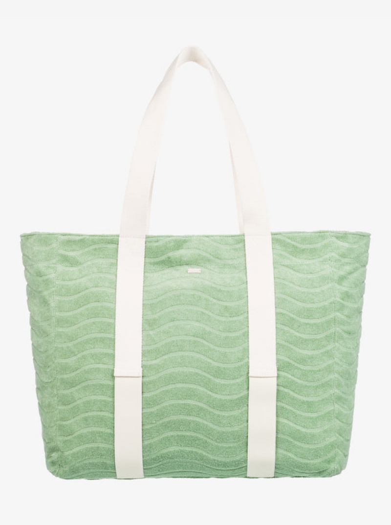 Roxy Sunny Palm Tote Beach Handbag | 46983-KDOW