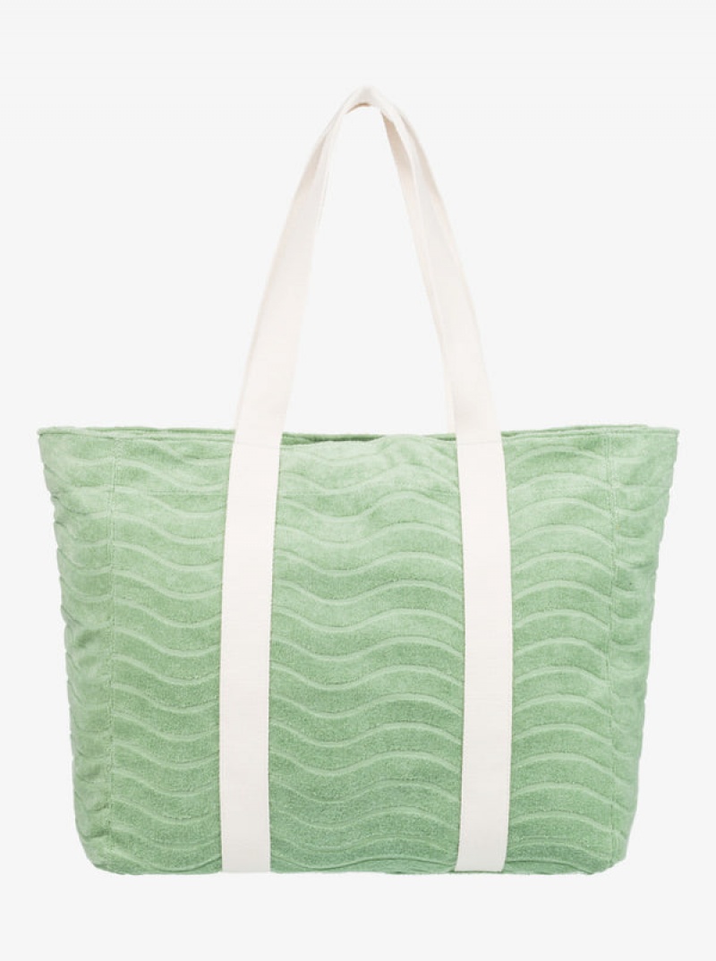 Roxy Sunny Palm Tote Beach Handbag | 46983-KDOW