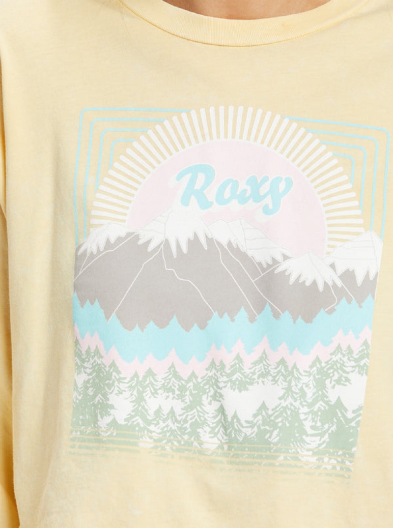 Roxy Sunny Side Up Olsc T-shirts | 68207-KODI