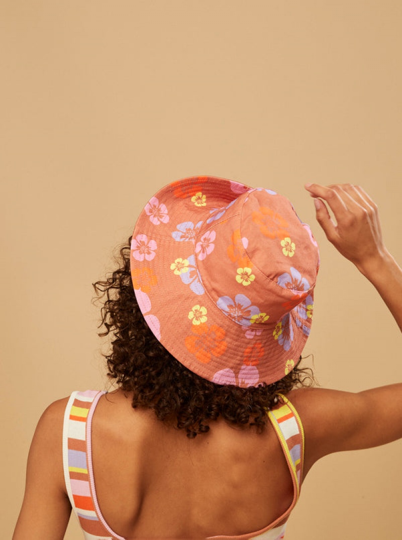 Roxy Surf.Kind.Kate. Bucket Reversible Hats | 49086-KGQH