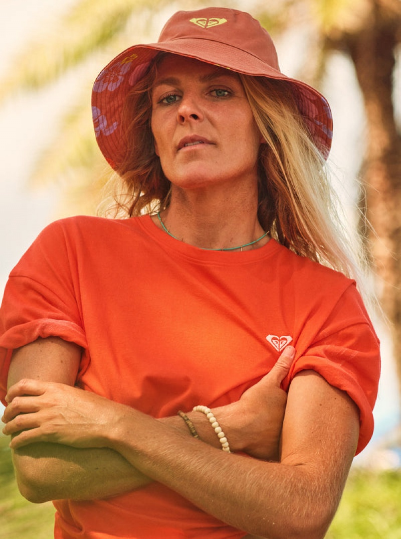 Roxy Surf.Kind.Kate. Bucket Reversible Hats | 49086-KGQH