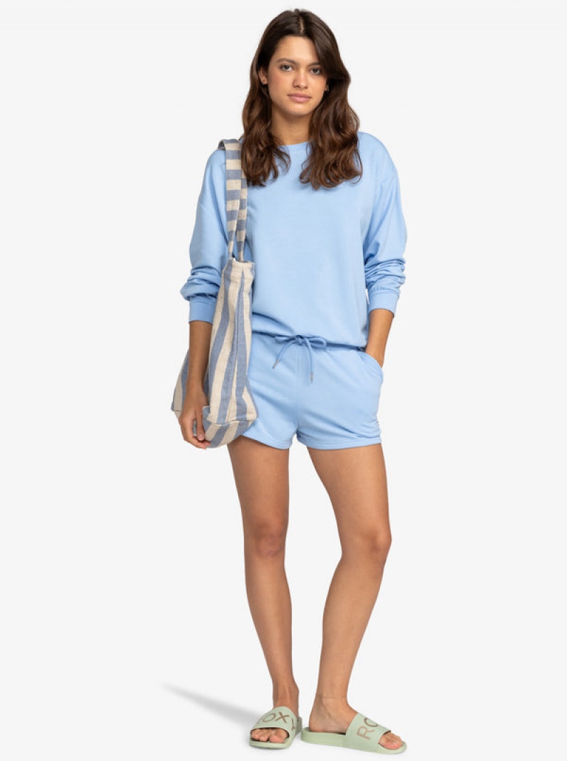 Roxy Surfing By Moonlight C Crew Neck Hoodie | 31295-KTZC