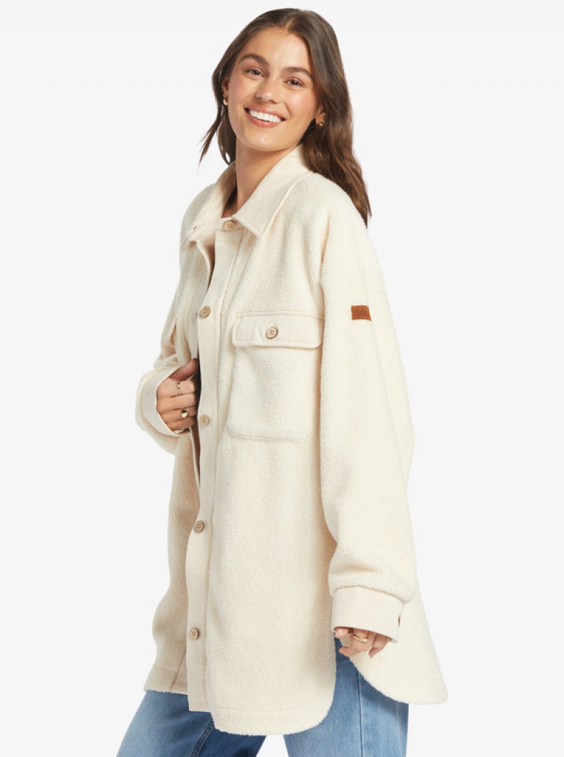 Roxy Switch Up Sherpa Fleece Hoodie | 64079-TEOW