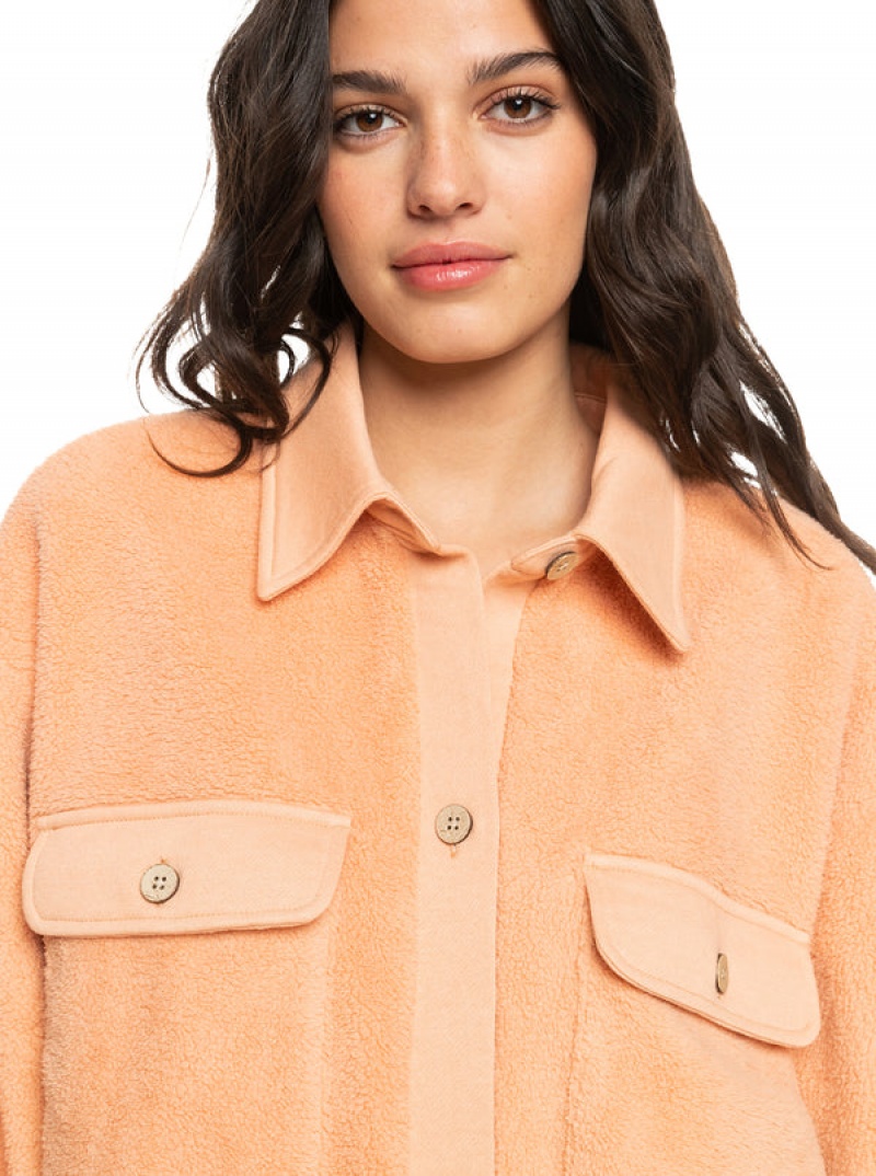 Roxy Switch Up Sherpa Fleece Jackets | 65930-IMEQ