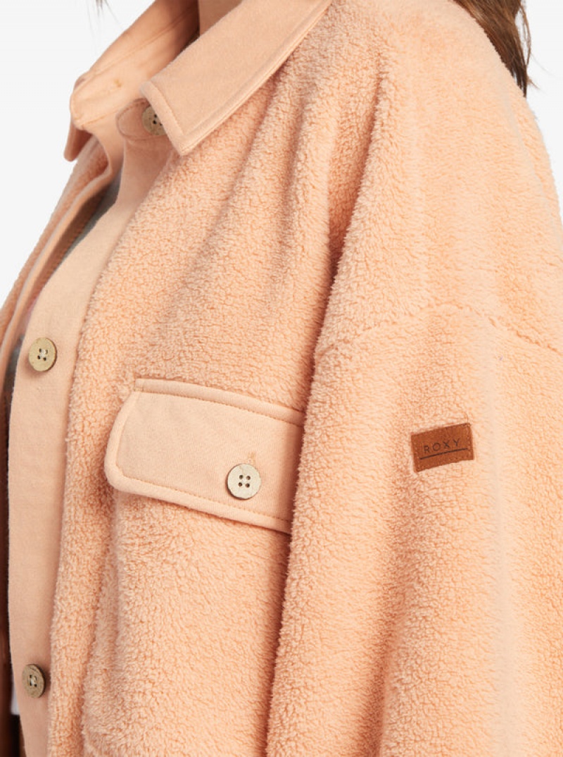 Roxy Switch Up Sherpa Fleece Jackets | 65930-IMEQ