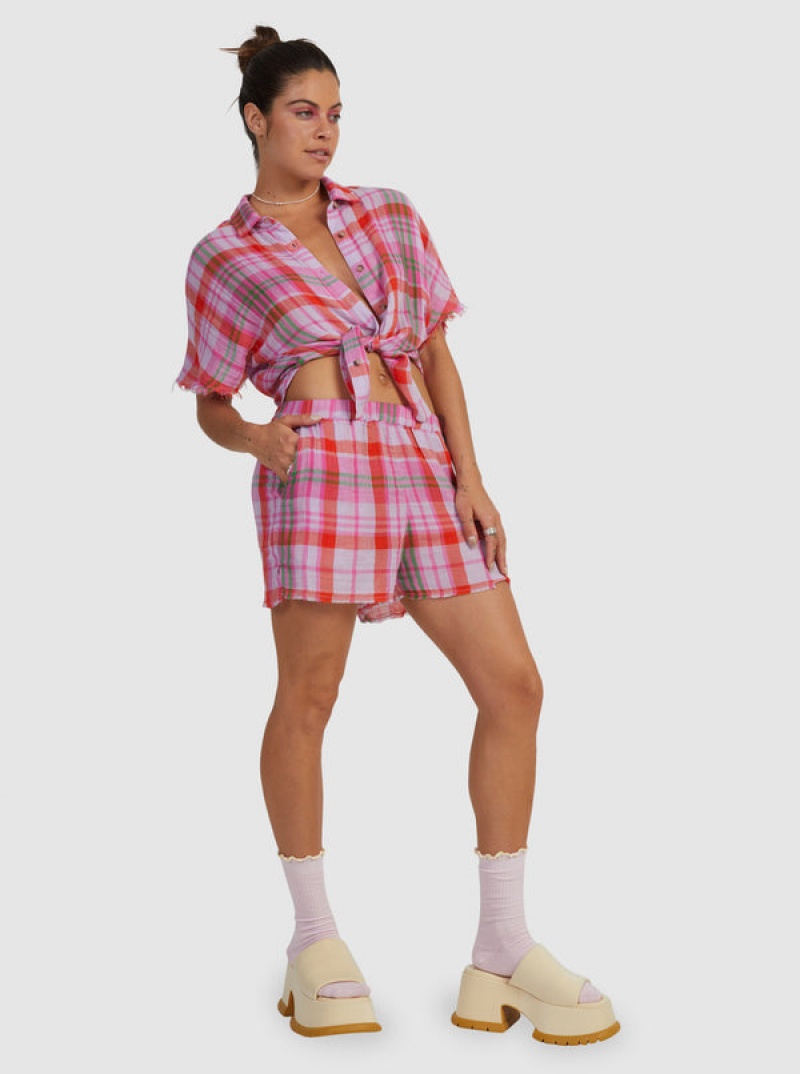 Roxy Tartan Times Shorts | 15283-WZAY