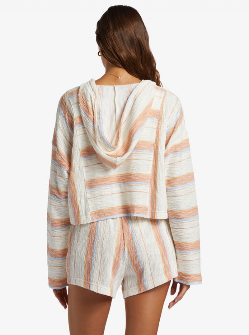 Roxy Todos Santos Poncho Style Hoodie | 43698-LXFE