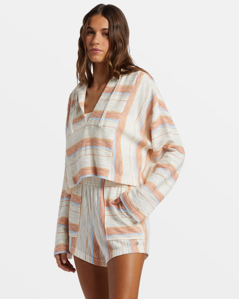 Roxy Todos Santos Poncho Style Loungewear | 62598-PSQT