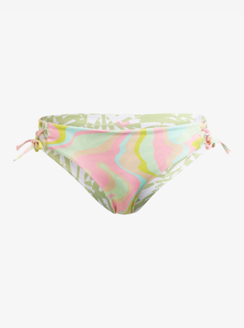 Roxy Tropics Hype Hipster Reversible Bikini Bottoms | 76418-AUSO