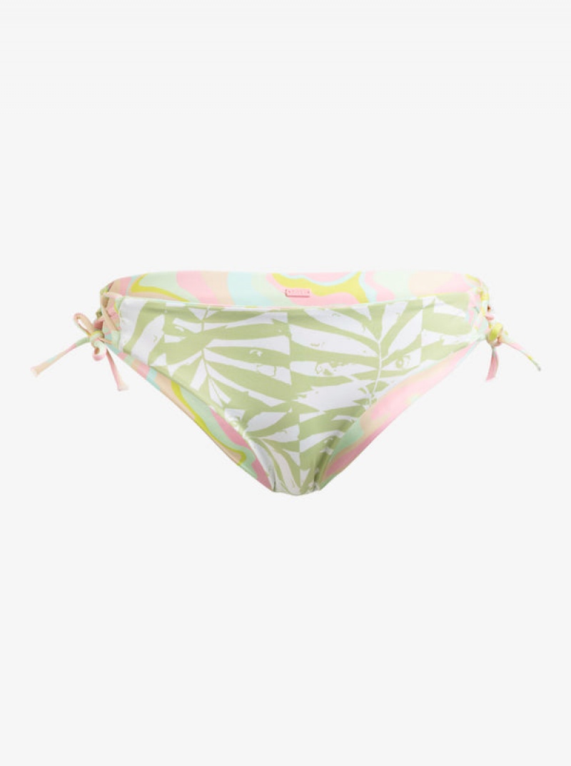 Roxy Tropics Hype Hipster Reversible Bikini Bottoms | 76418-AUSO