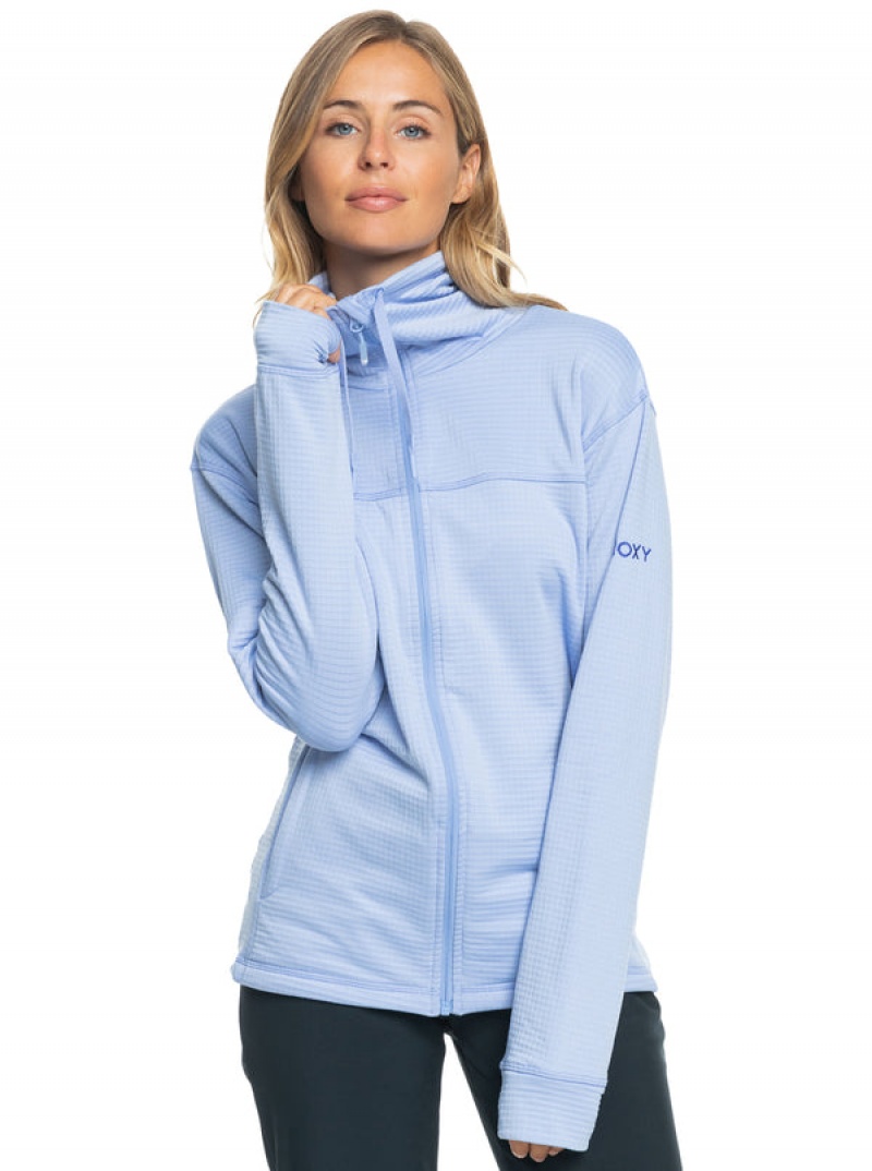 Roxy Vertere Technical Zip-Up Fleece Hoodie | 57698-LXOA