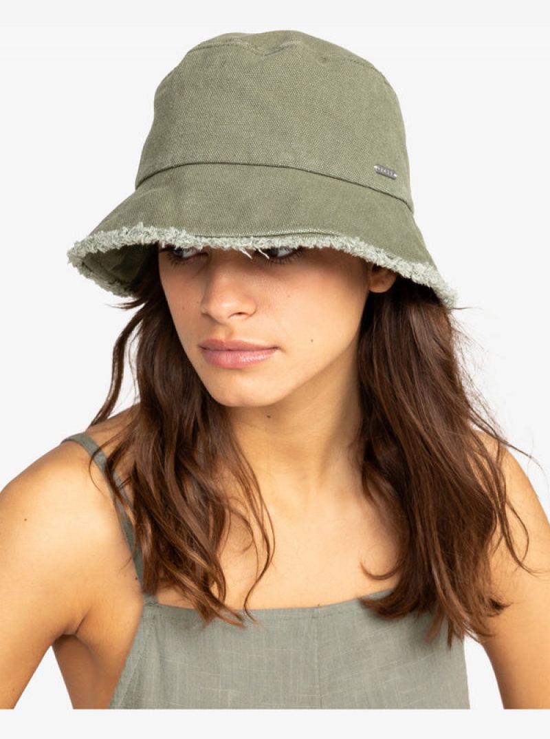 Roxy Victim Of Love Bucket Sun Hats | 62309-FVYG