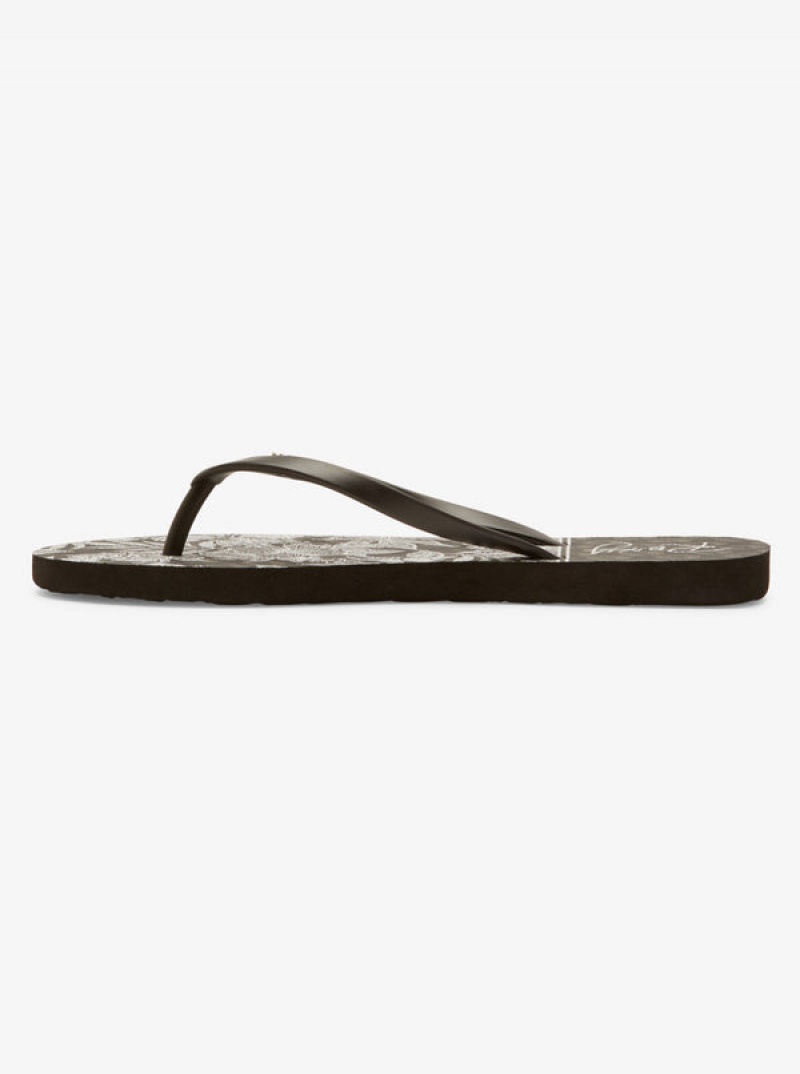 Roxy Viva Stamp Flip Flops | 38241-PZLO