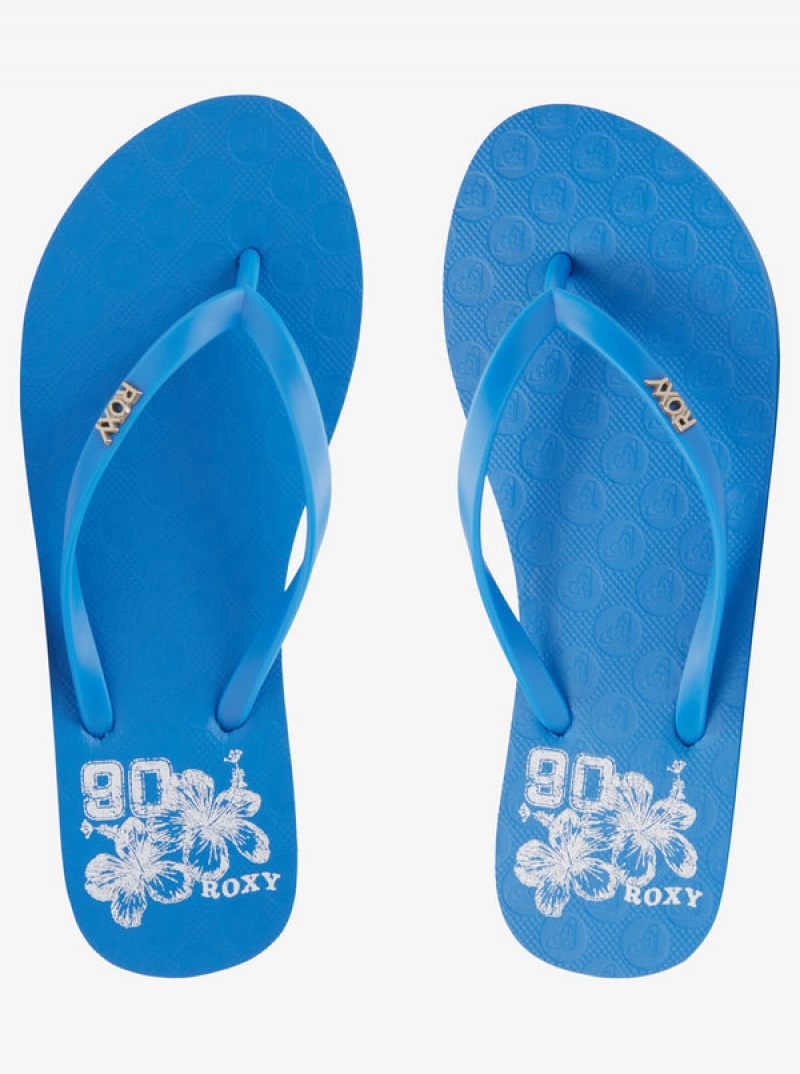 Roxy Viva Stamp Flip Flops | 64917-XKRN