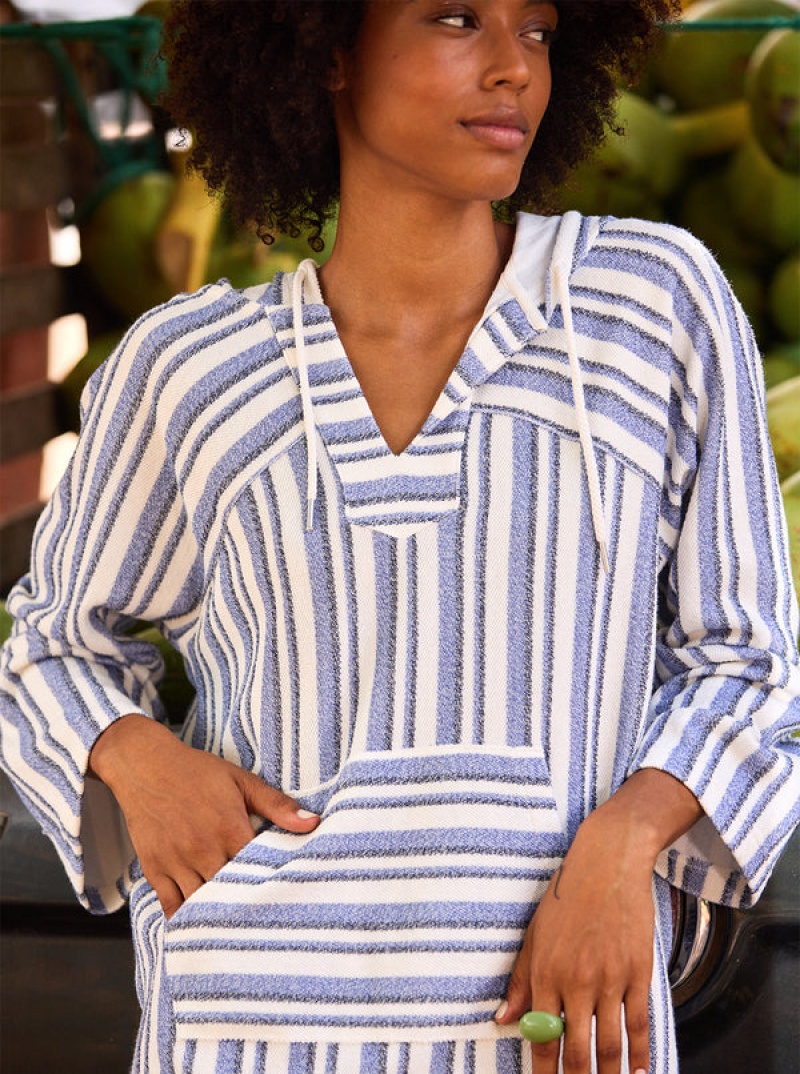 Roxy Wild And Free Poncho Style Loungewear | 54790-URTS