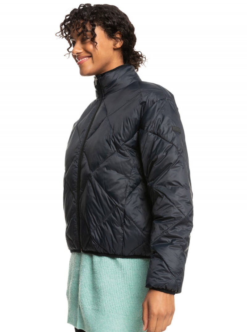 Roxy Wind Swept Lightweight Padded Packable Jackets | 84195-UMNE