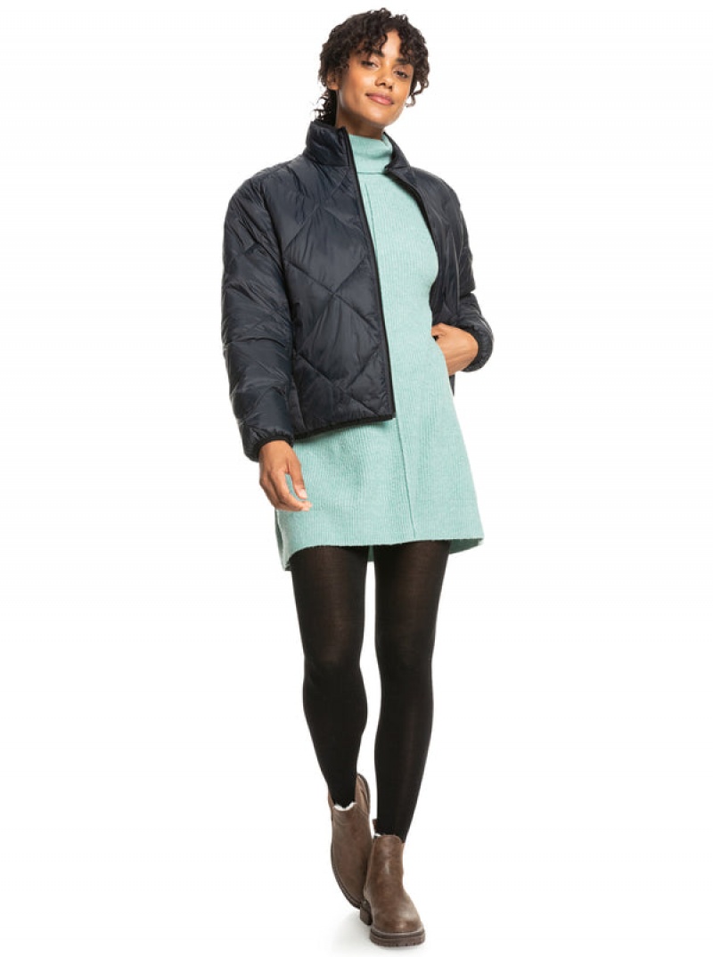 Roxy Wind Swept Lightweight Padded Packable Jackets | 84195-UMNE